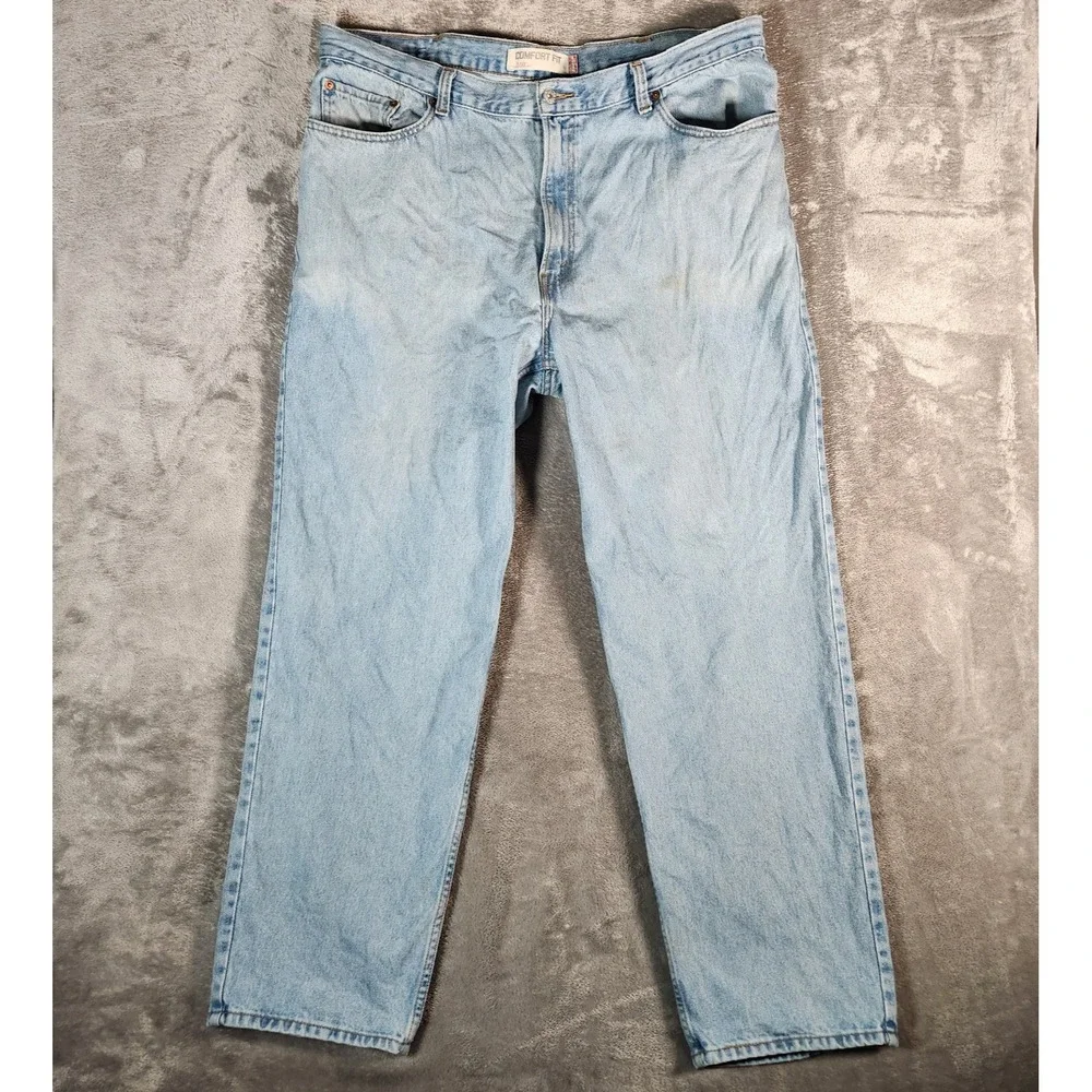 Levi's 560 Jeans Men's 41X32 (Tag 42X32) Comfort Fit Blue Pre-Owned